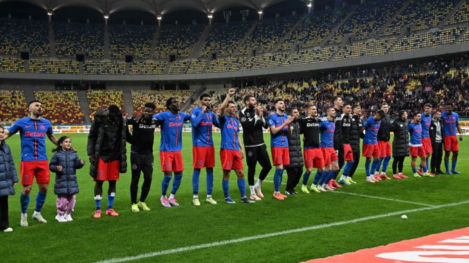FOTBAL:FCSB-UNIVERSITATEA CLUJ, PLAY OFF SUPERLIGA SUPERBET (5.04.2025)